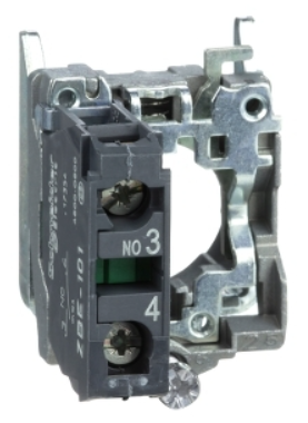 Bloque de Contactos c/Base Marca Schneider Electric Serie Harmony XB4; Contactos NO 1 Contactos NC 0      