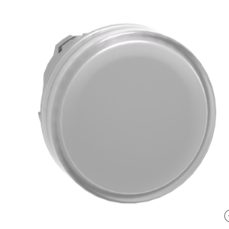 Luz Piloto LED Marca Schneider Electric Serie Harmony XB4; Color Blanco Diametro 22mm 