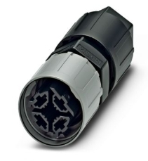 1414704 QPD P 3PE1,5 8-13 BK - Conector QPD, método de conexión: conexión IDC, número de posiciones: 3+PE, 0.5 mm2 -1.5 mm2, 690 V, 17.5 A