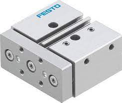 Cilindro Guiado Compacto  Marca FESTO Serie DFM; Diámetro Piston 16mm Rango Presion 2- 10bar/29-145Psi Carrera 10mm Rosca del Vástago  N/A Acción Doble Efecto        