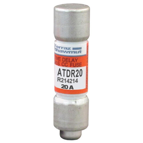 Fusible Marca MERSEN  Serie ATDR; Amperaje 20A Accion Con Retardo Clase CC            