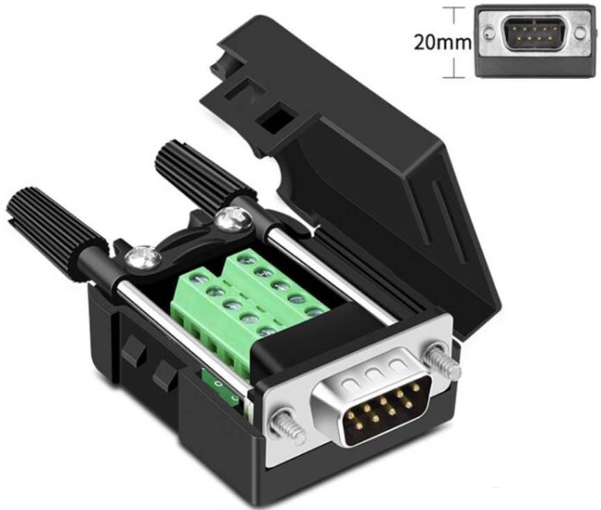 Conector DB9 Macho