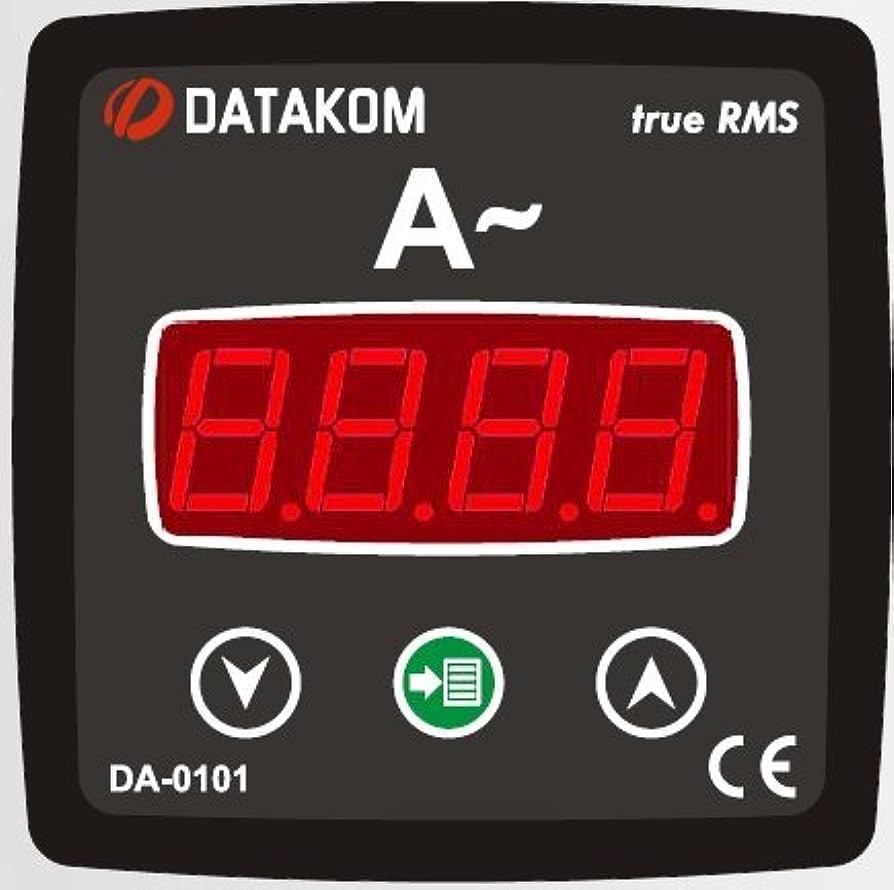 Medido Amperimetro Digital Marca DATAKOM Serie DA; Medidas 96x96mm Fase 1              