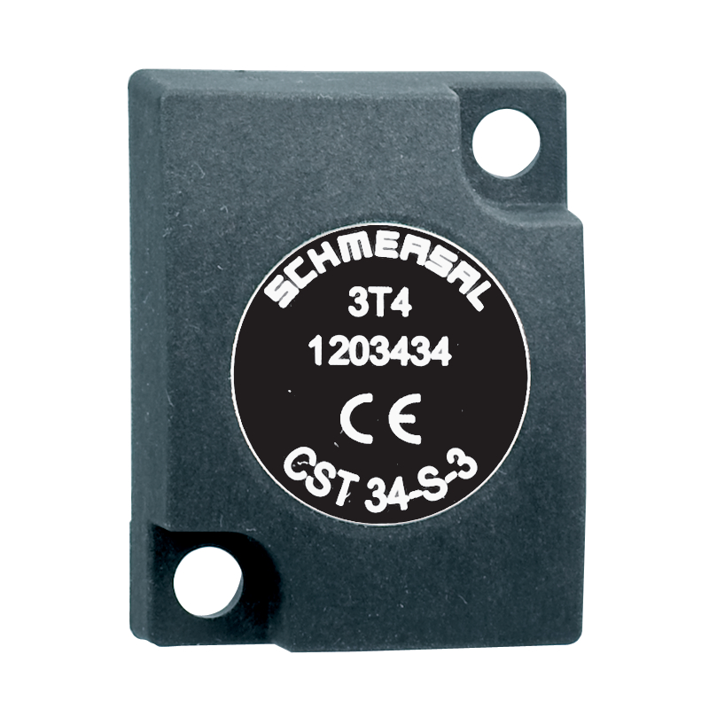 Actuador Lateral / Frontal  para Sensor CSS34 Marca SCHMERSAL Serie CST 34; Dimensiones 35x27x12mm                