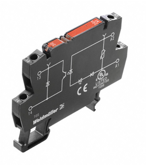 Relé de estado sólido, Tensión de mando nominal: 120V AC ±20 %,Tensión nominal de conexión: 5...48V DC, Intensidad permanente: 500mA,