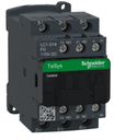 Contactor Marca Schneider Electric Serie TeSys D; Amperaje 9A Polos 3 Potencia (kW) 4kW Potencia (HP) 5HP Bobina 24VAC Contacto Aux NO 1 Contactos AUX NC 1