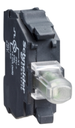 Bloque LED Marca Schneider Electric Serie Harmony XB4; Bobina 48-120V Color Verde 