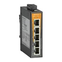 Modulo Switch Ethernet Marca Weidmüller Serie IE-SW; Alimentación 12/24/48VDC, 24VAC Puertos 5 Tipo RJ45      