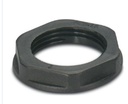 1411238 Contratuerca, para roscas 3/4"-NPT, color: negro intenso RAL 9005