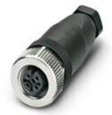 Conector /M12  Marca PHOENIX CONTACT Serie SACC-M12FS-4CON-PG7-M; Polos 4-Hembra