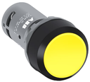 Pulsador Marca ABB Serie MP1; Color  Amarillo No Iluminado Sostenido Diametro 22mm sin bloque de contacto