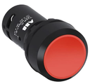 Pulsador Marca ABB Serie MP4; Color  Rojo No Iluminado Sostenido Diametro 22mm sin bloque de contacto