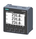 7KM3120-0BA01-1DA0 SENTRON PAC3120 LCD 96 × 96 mm Dispositivo de vigilancia eléctrica incorporado en panel para medir magnitudes eléctricas Protocolo: Modbus RTU con display gráfico Ue nominal: 690/400 V 45-65 Hz Ie nominal: X/1 A o bien X/5 A AC Energía auxiliar: 100...250 V +– 10 % AC/DC Conexión por borne de tornillo