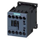 Contactor marca Siemens serie 3RT2; amperaje 12A 5.5 kW / 400 V, 3 polos, 110VAC contactos auxiliares: 1 NA, terminal de tornillo, tamaño: S00