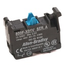 Bloque de Contactos Marca ALLEN BRADLEY Serie 800F; Diámetro 22mm Contacto NO 0 Contacto NC 1            