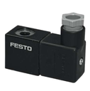 Bobina de Solenoide con Conector Marca FESTO Serie MSFW; Bobina 110VAC                