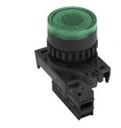 Piloto led verde Ø22.5mm 12-24VAC/DC saliente