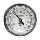 Termometro Bimetalico Marca WINTERS Serie TBM; Rango 0-150 °C Caratula 6in / 150mm Longitud del vastago 6in / 150mm Conexion Rosca 1/2in NPT