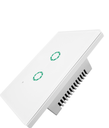 Interruptor Wifi Tactil de Pared Marca GENERICO Serie S/N; Canales 2, Blanco