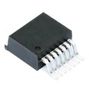 Regulador de bajo Voltaje con ajuste de limite de corriente. SIMPLE SWITCHER® Marca TEXAS INSTRUMENTS Serie LM2673; Voltaje entrada 8 - 40VDC Ajustes Amp 2A - 5A              