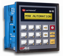 Controlador Logico PLC con Panel HMI Marca UNITRONICS Serie M91; Alimentacion 12-24VAC E/S expandibles 150