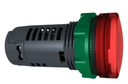 Luz Piloto LED Marca Schneider Electric Serie Harmony XB5; Color Rojo Diametro 22mm Bobina 24VAC/DC