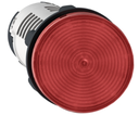 Luz Piloto LED Marca Schneider Electric Serie Harmony XB7; Color Rojo Diametro 22mm Bobina 110VAC