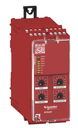 XPSUAT13A3AP Safety module, Harmony Safety Automation, Cat.4, features XPSUAK + delayed outputs, 24v AC/DC, screw